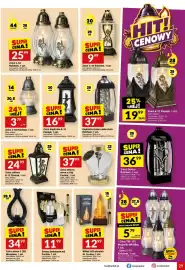 Twój Market gazetka tydzień 39 Strona 29: Znicz Kapliczka K-10 €16,99, Znicz solarny serce z rózą Cortina €37,99