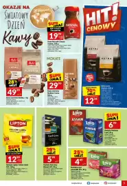 Twój Market gazetka tydzień 39 Strona 5: aucto IMAR ASSAM OKAZJE NA ŚWIATOWY DZIEŃ Kawy ORIGINALS Melitta ORIGINALS CREMA