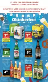 Delikatesy Centrum gazetka tydzień 39 Strona 33: Piwo Namysłów Pils €3,69, Piwo Tatra Jasne Pełne €3,09