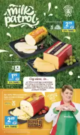 Delikatesy Centrum gazetka tydzień 39 Strona 4: Ser żółty Włoszczowski typu szwajcarskiego €2,49, Ser Salami Serenada €2,79