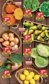 Delikatesy Centrum gazetka tydzień 39 Strona 9: PRODUKT POLSKI 349 cena przed obniżką 1 kg 4.99 (2) 30% TANIEJ Dynia