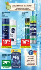 Delikatesy Centrum gazetka Strona 15: Maszynki do golenia Gillette Blue 3 Plus €29,99, Pianka do golenia Nivea Men €13,99