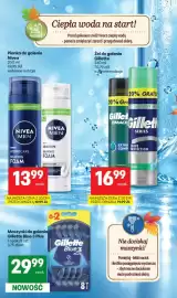 Delikatesy Centrum gazetka Strona 15: Maszynki do golenia Gillette Blue 3 Plus €29,99, Pianka do golenia Nivea Men €13,99