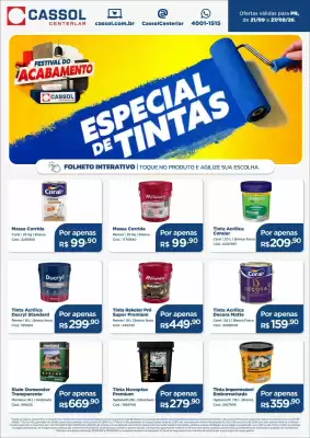 Cassol (válido até 27-09)