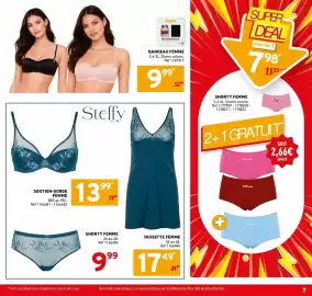 Catalogue Trafic semaine 39 page 15: Infinitif BANDEAU FEMME €9,99, NUISSETTE FEMME €17,49