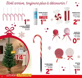 Catalogue Trafic semaine 39 page 2: BONBON DECO €2,99, Dynamite Snow €1,99
