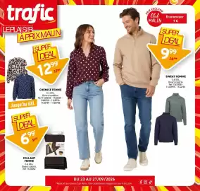Catalogue Trafic semaine 39 page 9: trafic LEPLAISIR APRIXMALIN SUPER DEAL 1299 1799 PRIX EXCLUSIF Club Économisez MALIN 7 €