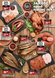 Bi1 gazetka Strona 3: 24% TANIEJ 45,90 3499 kg BOCZEK PIECZONY NASZEGO PIECA cena przed obniżką - 45,90 zł 34% TANIEJ 42,06