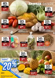 Bi1 gazetka Strona 4: 48% TANIEJ 2,49 1 29 KAPUSTA BIAŁA kg cena przed obniżką-249 zł 39% TANIEJ 16,58 999 kg POMIDOR