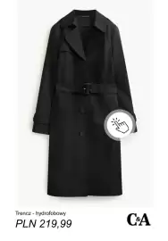 C&A gazetka tydzień 39 Strona 6: Trencz hydrofobowy C & A €219,99