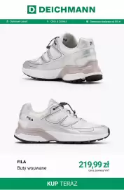 Deichmann gazetka tydzień 39 Strona 6: Buty wsuwane FILA €219,99