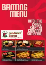 Sandwich Baron catalogue Page 1