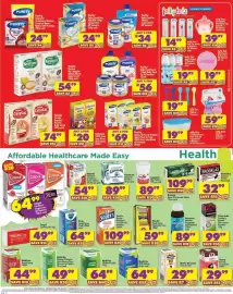Shoprite catalogue Page 3: Purity Baby Food Jar €34,00, Medirite MSM Tablets €64,99