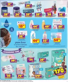 Shoprite catalogue Page 3: Cherubs - baby wipes €29,99, Johnson's - baby powder €44,99