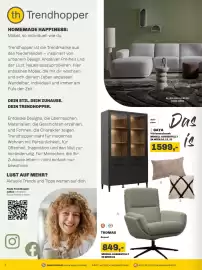 Möbel Ludwig Prospekt Seite 2: GAYA Vitrinenschrank €1.599,00, THOMAS Sessel €849,00
