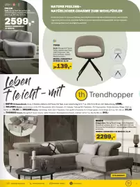 Möbel Ludwig Prospekt Seite 3: MADS Eckgarnitur €2.299,00, Yuna Stuhl €139,00