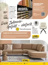 Möbel Ludwig Prospekt Seite 7: JELSI Sofa €3.799,00, LIVO Sessel €799,00