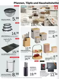 Möbel Ludwig Prospekt Seite 10: Vorratsdosen-Set, Glas €14,99, Glas-Herdabdeckplatten €15,99