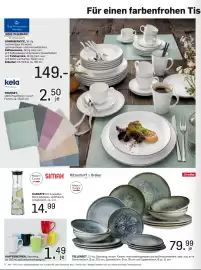 Möbel Ludwig Prospekt Seite 8: Ritzenhoff & Breker TELLERSET €79,99, SIMAX KARAFFE mit Ausgießer €14,99