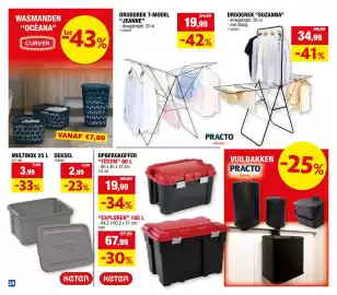 Hubo folder Pagina 24: Droogrek T-model Jeanne €19,99, Droogrek Suzanna €34,99