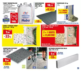 Hubo folder Pagina 27: Grind yellow sun split €3,66, Grind carrara rond €7,89