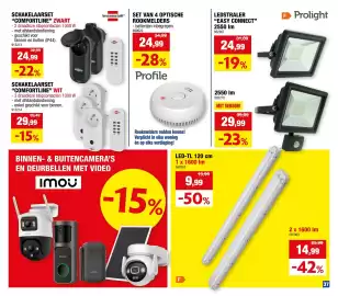 Hubo folder Pagina 37: Schakelaarset comfortline €24,99, Schakelaarset comfortline €29,99