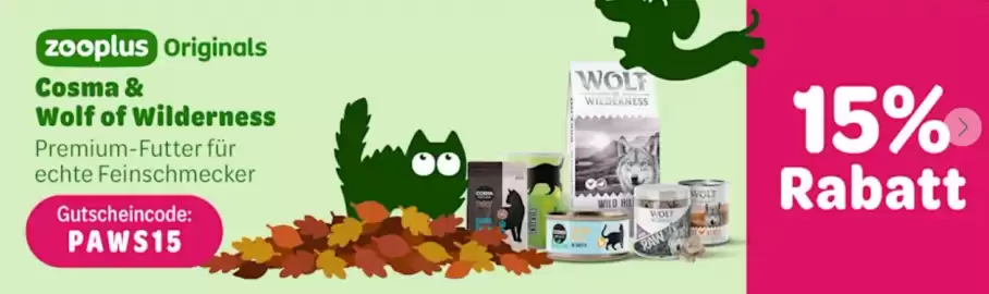 Zooplus Flugblatt woche 39 Seite 1