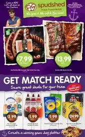 Spudshed catalogue week 39 Page 1: Mias Hot Dog Or Hamburger Buns €2,99, Masterfoods Sauce Varieties €1,99