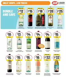 IGA Liquor catalogue Page 4: GREAT DROPS, LOW PRICES MULTI-BUY MULTI-BUY BUNDLE AND SAVE 2$12 (2$15 for 750mL for 750mL