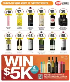 IGA Liquor catalogue Page 5: CROWD-PLEASING WINES AT EVERYDAY PRICES MULTI-BUY $17ea $18.9 $18ca $18.0 ea 3$18 for 187mL