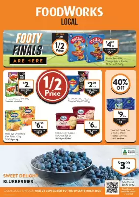 Foodworks catalogue