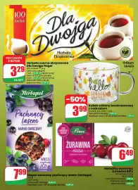 Dino gazetka tydzień 39 Strona 17: Kubek szklany borokrzemowy z nadrukiem €3,99, Pachnący lasem Napar owocowy €7,99