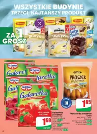 Dino gazetka tydzień 39 Strona 20: Galaretki Dr.Oetker €1,69, Proszek do pieczenia Emix €1,85