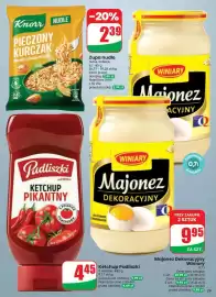 Dino gazetka tydzień 39 Strona 29: Knorr Nudle Pieczony Kurczak €2,39, Ketchup Pikantny Pudliszki €4,45