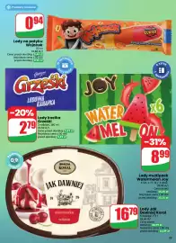Dino gazetka tydzień 39 Strona 33: Lody Jak Dawniej Koral €16,79, Lody kostka Grześki €2,79