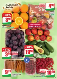 Dino gazetka tydzień 39 Strona 39: Śliwka €3,49, Awokado €19,99