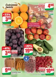 Dino gazetka tydzień 39 Strona 39: Śliwka €3,49, Awokado €19,99