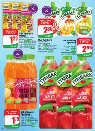 Dino gazetka tydzień 39 Strona 4: Sok Vitamini Tymbark €1,79, Sok Psi Patrol Hortex €1,25