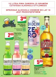 Dino gazetka tydzień 39 Strona 56: Piwo Okocim smakowe €3,49