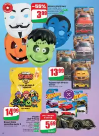 Dino gazetka tydzień 39 Strona 64: Maska piankowa €3,99, Brawl Stars saszetka seria 2 €14,99