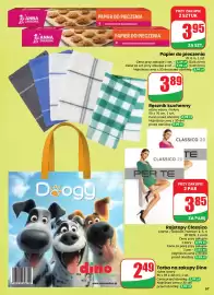 Dino gazetka tydzień 39 Strona 67: Ręcznik kuchenny CLASSICO 20 €3,89, Rajstopy Classico €3,85