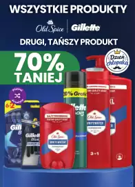 Dino gazetka tydzień 39 Strona 7: WSZYSTKIE PRODUKTY Old Spice Gillette DRUGI, TAŃSZY PRODUKT 70% TANIEJ Mieszaj x dowolnie