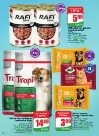Dino gazetka tydzień 39 Strona 74: Mokra karma Doogy, Sweet Catty €3,99, Mokra karma dla psa z wołowiną Rafi €5,99