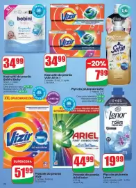 Dino gazetka tydzień 39 Strona 78: Kapsułki do prania Bobini Baby €34,99, Płyn do płukania Lenor €19,99