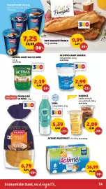 Catalog Penny săptămâna 39 Pagină 14: Boni de tot SANA €5,39, Actimel Multifruit €16,99