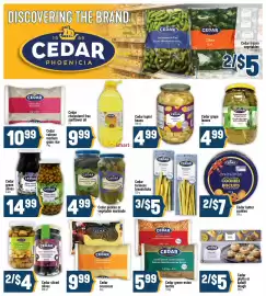 Marché Adonis flyer week 39 Page 7: Cedar torinese breadsticks €5,00, Cedar couscous €9,99