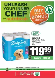 Spar Savemor catalogue Page 6: Baby Soft 2 Ply Toilet Rolls €119,99