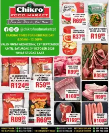 Chikro Food Market catalogue Page 2: BEEF SHORT RIBS €99,99, Lamb Chops & Spareribs €169,99