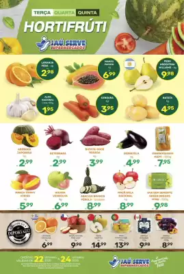 Catálogo Supermercados Jau Serve (válido até 26-09)