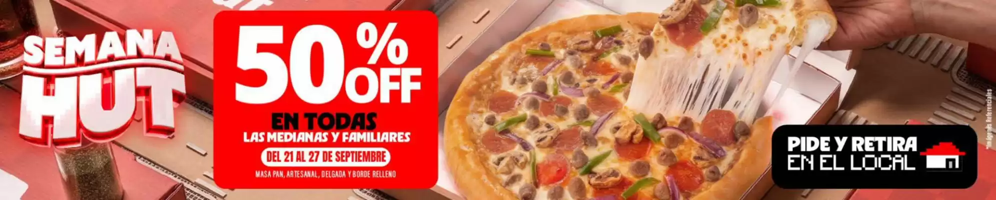 Pizza Hut (válido hasta 29-09)